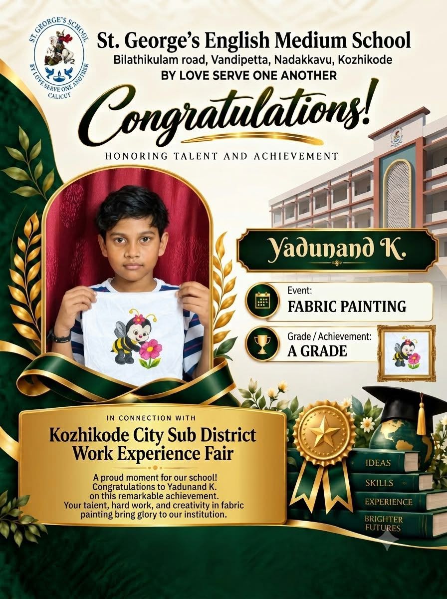 KOZHIKODE CITY SUB DISTRICT WORK EXPERIENCE FAIR FABRIC PAINTING